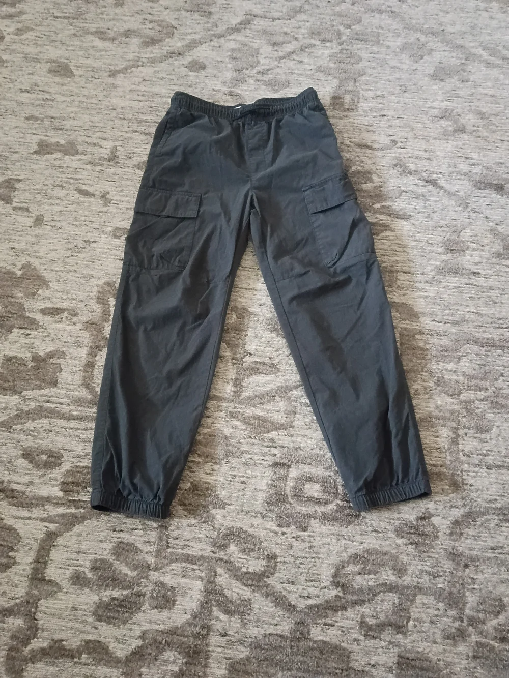 Old Navy Boys Charcoal Grey Baggy Fit Pants Size XL 14-16 Excellent Condition